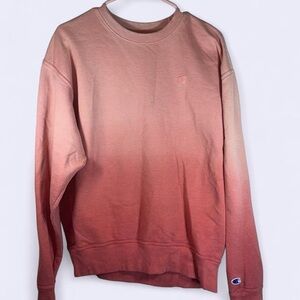 Champion Women's Ombre Pink Sweatshirt